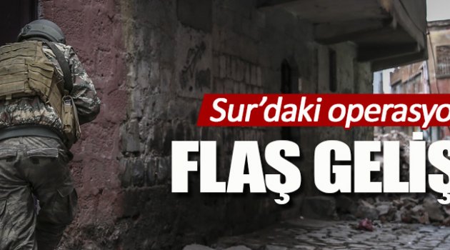 14 kişi güvenlik güçlerine teslim oldu.