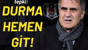 Beşiktaş taraftarının Şenol Güneş tepkisi