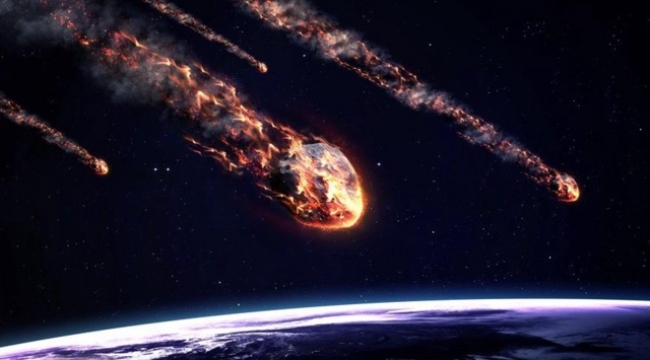 NASA da doğruladı; dev meteor atmosfere çarptı!