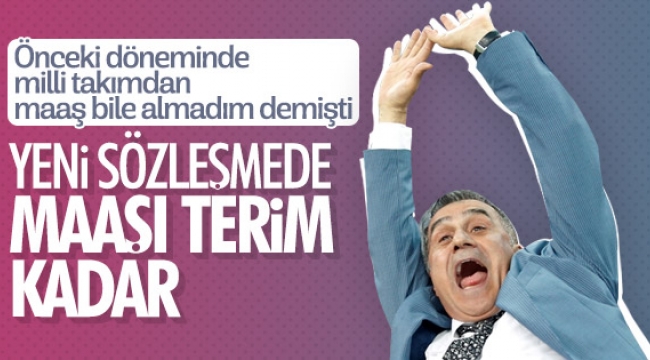 Şenol Güneş'in TFF'den alacağı maaş