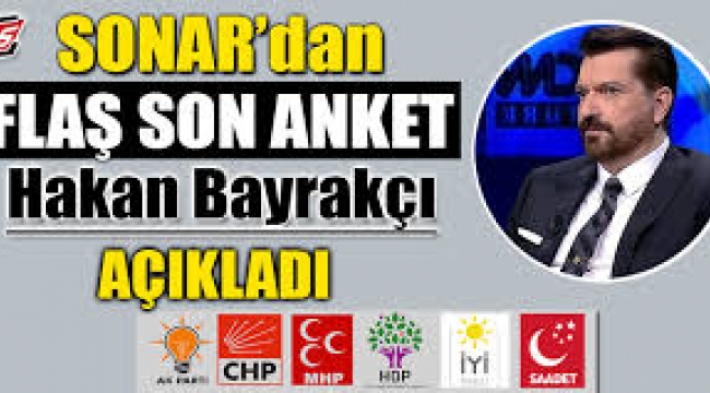 Son anketi açıkladı