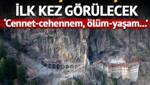 Sümela Manastırı'nın ilk bölümü ziyarete açılıyor