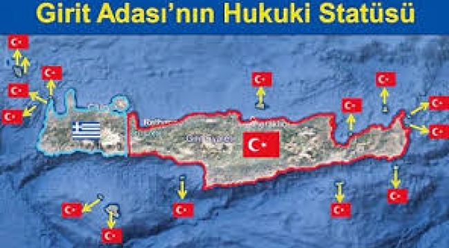 Ümit Yalım: Girit'in dörtte üçü ve etrafındaki 14 adacık Türkiye'ye ait