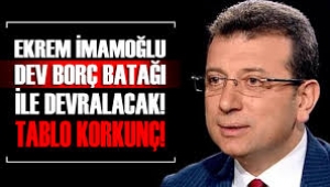 Ekrem İmamoğlu'nu bekleyen milyarlık borç tablosu!