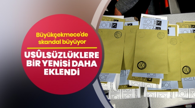 Son dakika: Büyükçekmece'de ikinci skandal