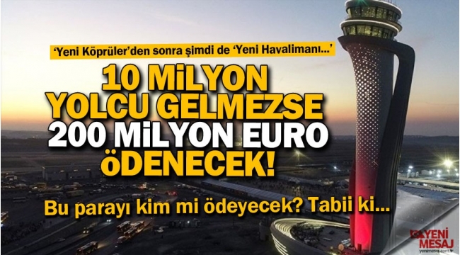 Yeni havalimanında maliyet endişesi