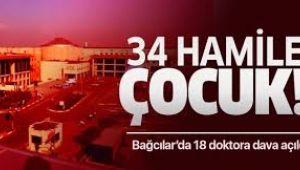 Bağcılar'da 34 hamile çocuk skandalında flaş gelişme