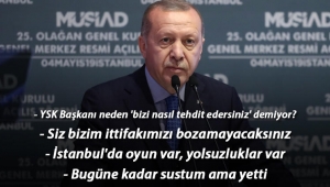 "Bugüne kadar hiç konuşmadım ama artık yetti"