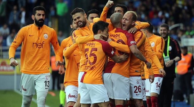 Çaykur Rizespor - Galatasaray maç sonucu: 2-3
