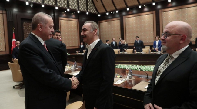 Erdoğan'dan Şahan ve Yılmaz Erdoğan'a
