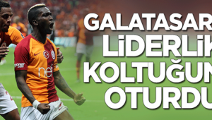 Galatasaray Beşiktaşı 2-0 yendi Lider oldu