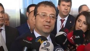 İmamoğlu: Çamlıca Camii için davet almadım