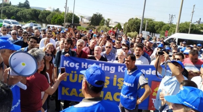 KOÇ Holding'e Tüpraş şoku: İşçiler kendilerini fabrikaya kapattı