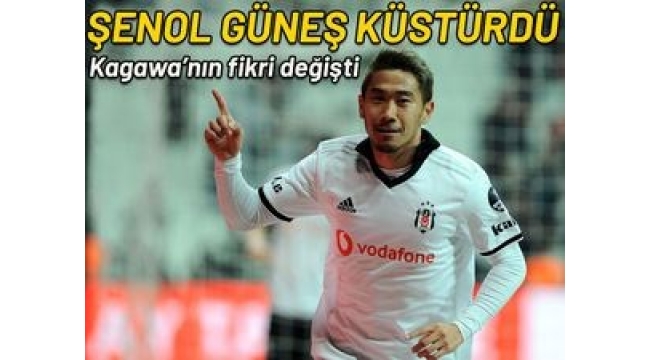 Şenol Güneş, Kagawa'yı küstürdü!