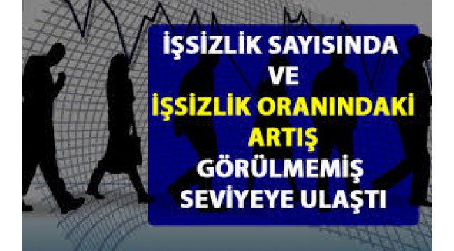 Ürküten rakam: İşsiz sayısı 5 milyona dayandı!