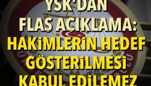 YSK'dan eleştirilere sert tepki!