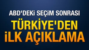 ABD'den ilk seçim açıklaması