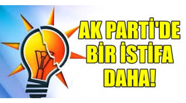 AKP'de bir istifa daha