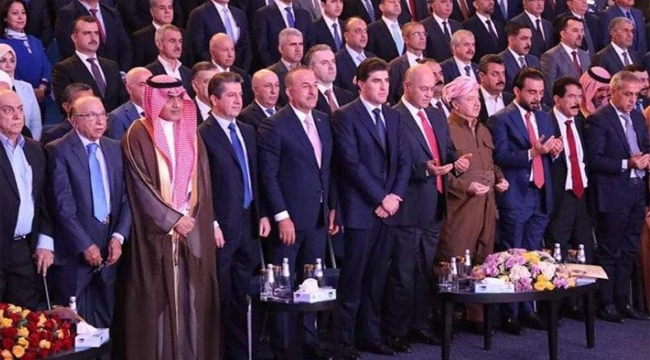 Çavuşoğlu'dan 'Kürdistan şehitleri' için saygı duruşu