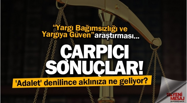 Dikkat çeken araştırma! Yargıya güven sıfırlandı