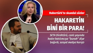 Habertürk'te sinirler gerildi hakaretler havada uçuştu...