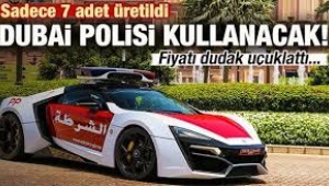 İşte Abu Dabi polisinin yeni aracı...