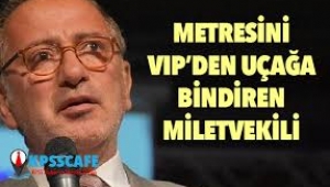 Metresini VIP'ten uçağa bindiren milletvekili var