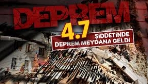 Sakarya Hendek'te 4,7 büyüklüğünde deprem