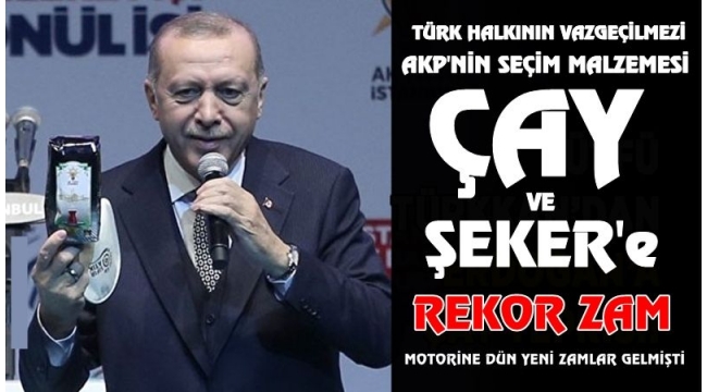 Seçim bitti zam dalgası geldi