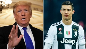 Trump, ücret dengesizliğiyle ilgili Ronaldo'yu işaret etti