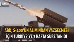 Türkiye'ye iki hafta süre: S-400'leri iptal et yoksa..