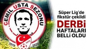 2019-2020 sezonu derbi haftaları belli oldu... İşte ilk derbi