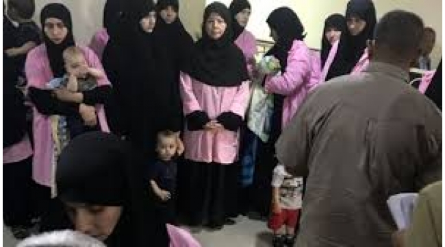 800 Türk kadın Irak'ta tutuluyor