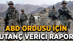 ABD ordusu için utanç verici rapor