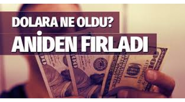 Merkez Bankası'ndaki görevden alma sonrası dolardan sert yükseliş