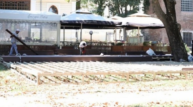Topkapı Sarayı'nda skandal: Topbaş'ın oğluna 'gecekondu' restoran  