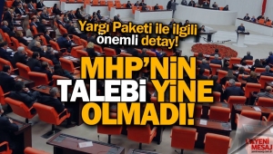 Yargı paketi yeni döneme kaldı