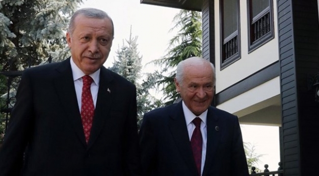Erdoğan, Bahçeli'ye bir ev hediyesi götürmüş