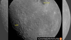 Hindistan'ın uzay aracı Ay'ın yüzeyinden ilk görüntüyü gönderdi