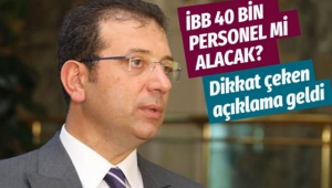 İBB 40 bin personel mi alacak? Sözcü Murat Ongun'dan açıklama geldi