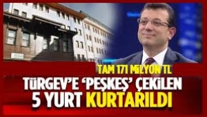 İmamoğlu'ndan TÜRGEV'e büyük darbe: 5 yurdunu geri aldı