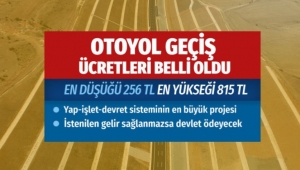 İşte İstanbul-İzmir Otoyol geçiş ücretleri