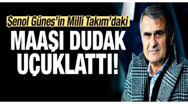 Şenol Güneş'in maaşı dudak uçuklattı!