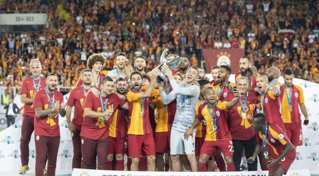 TFF Süper Kupa 6. kez Galatasaray'ın