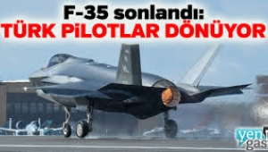 Türk F-35 pilotları ABD'den dönüyor: Satın alınan dört F-35 Arizona'da kaldı