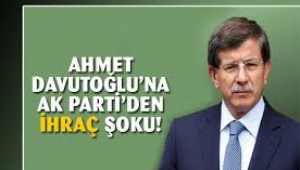 AKP'den flaş Davutoğlu kararı