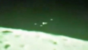 Ay'ın yakınında uçan tanımlanamayan hava araçları görüntülendi