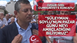 CHP'li Özgür Özel'den Süleyman Soylu'ya sert tepki