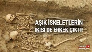 El ele tutuşmuş iskeletler sanıldığı gibi çıkmadı