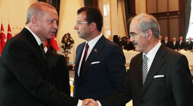 Erdoğan büyükşehir belediye başkanlarıyla bir araya geldi
